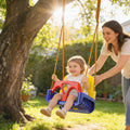Kids Swing Seat with Seatbelt, Adjustable Rope, 3 in 1, Detachableb