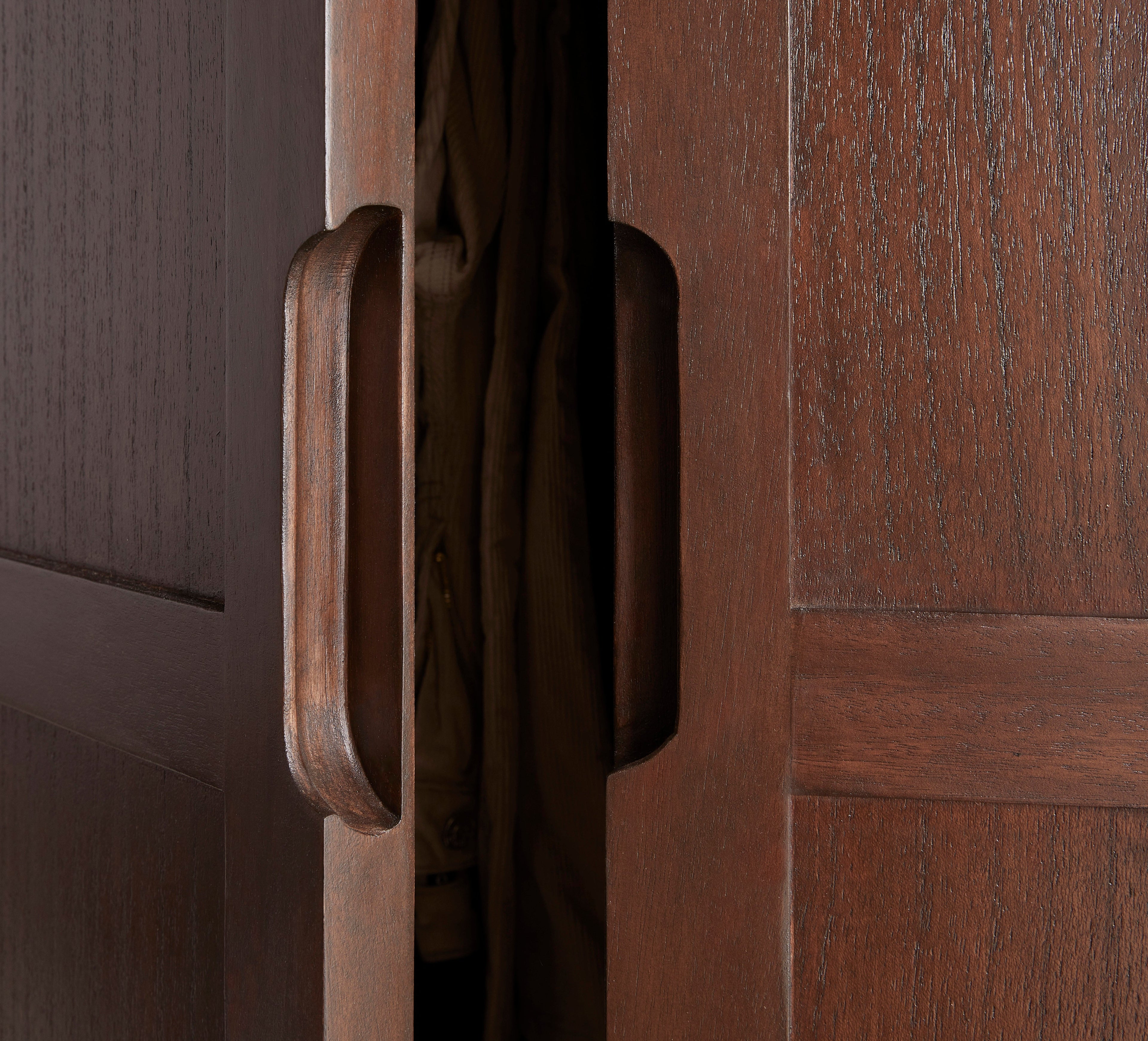 Norway Dark Walnut Wardrobe - 180cm