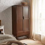 Norway Dark Walnut Wardrobe - 180cm