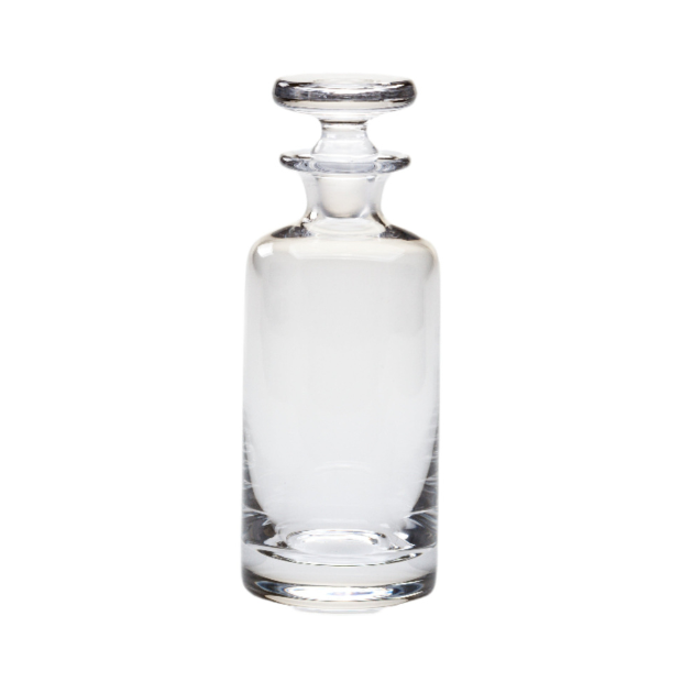 Handmade Mini Glass Decanter with 2 Shot Glasses Gift Set