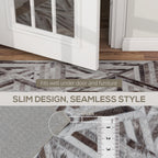 Modern Area Rug, Triangle Pattern Non-Slip Washable