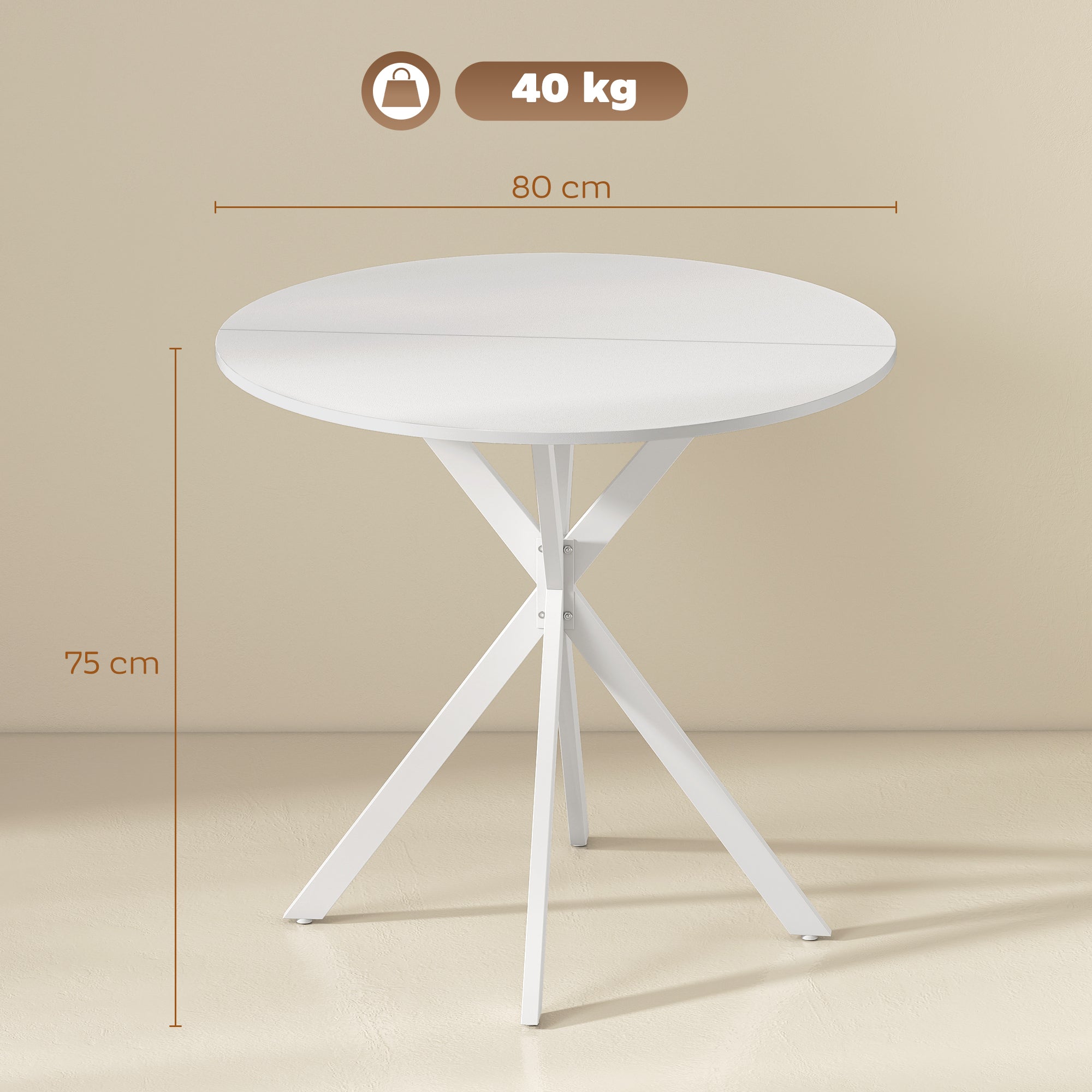 Industrial Round Dining Table