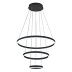Modern 3 Ring Round Hanging LED Pendant Light
