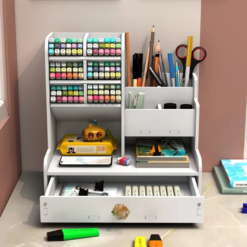 Wooden Desk Organizers Shelves