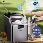 Ice Maker Machine Countertop, 26 lbs in 24 Hours, 9 Cubes Ready in 6 Mins, Portable