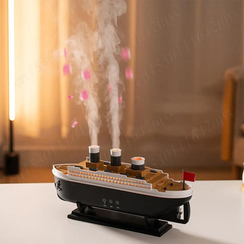 250ml Titanic Ship Model Air Humidifier Essential Oil Diffuser
