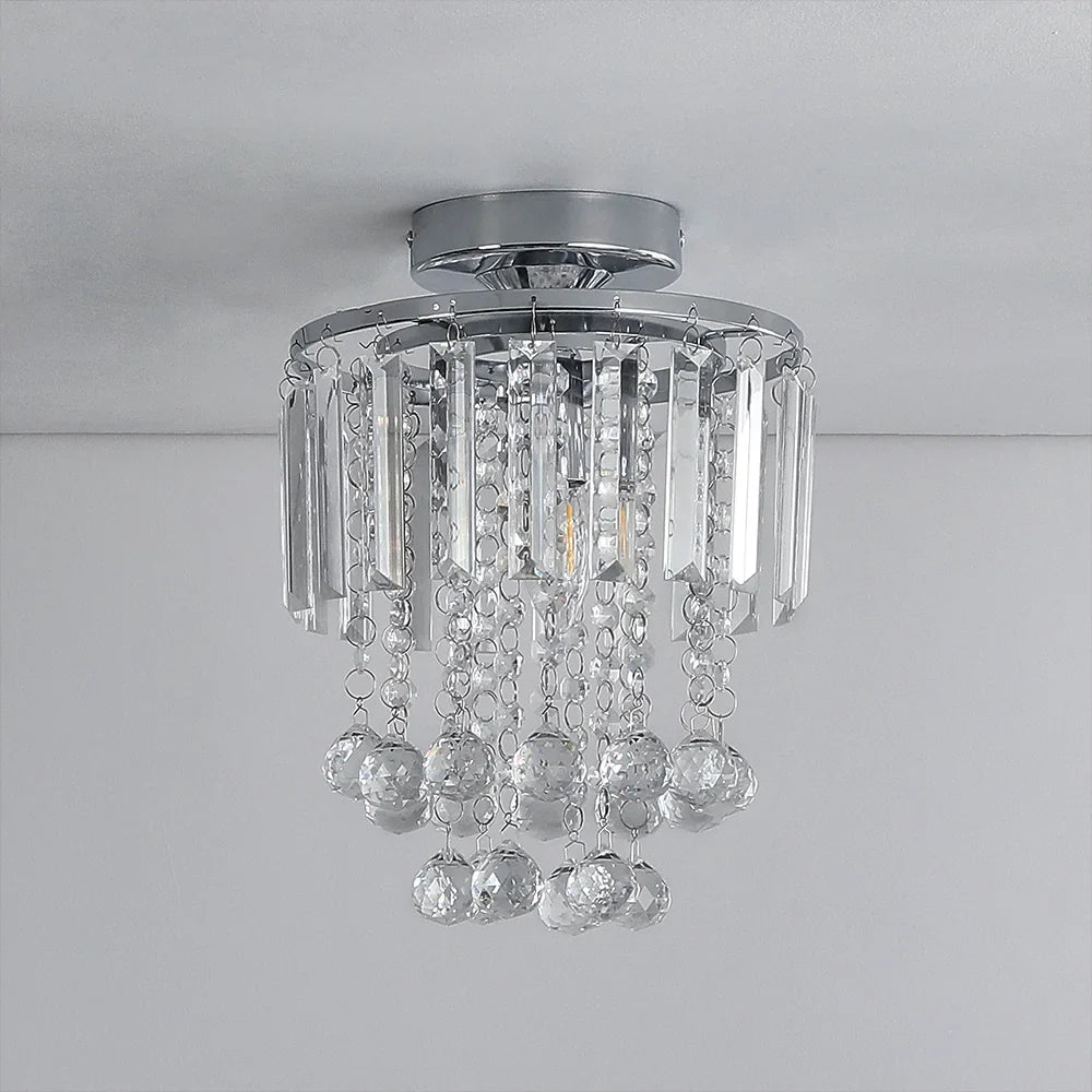 Crystal Mount Ceiling Light 23cm /25cm / 30cm
