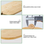 3 Tier Bamboo Corner Plant Stand - Indoor