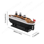 250ml Titanic Ship Model Air Humidifier Essential Oil Diffuser