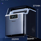 Ice Maker Machine Countertop, 26 lbs in 24 Hours, 9 Cubes Ready in 6 Mins, Portable