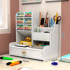 Wooden Desk Organizers Shelves