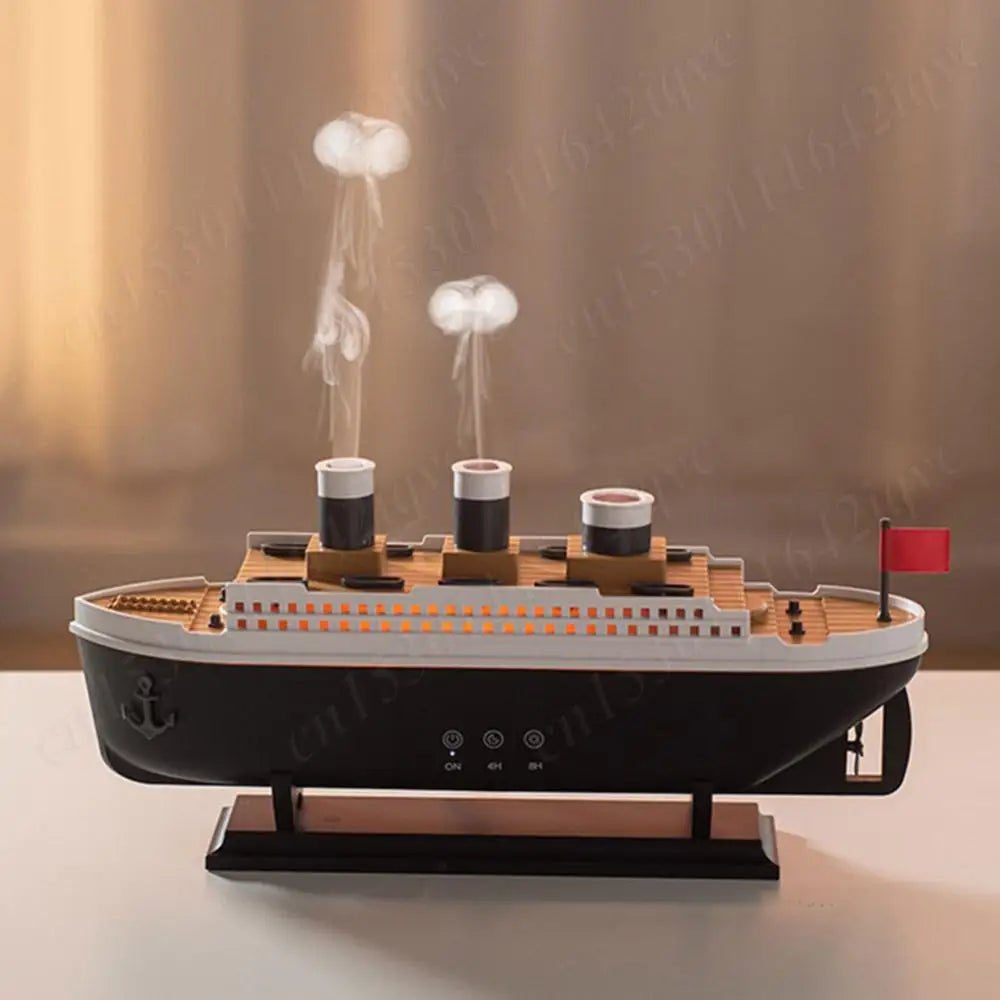 250ml Titanic Ship Model Air Humidifier Essential Oil Diffuser