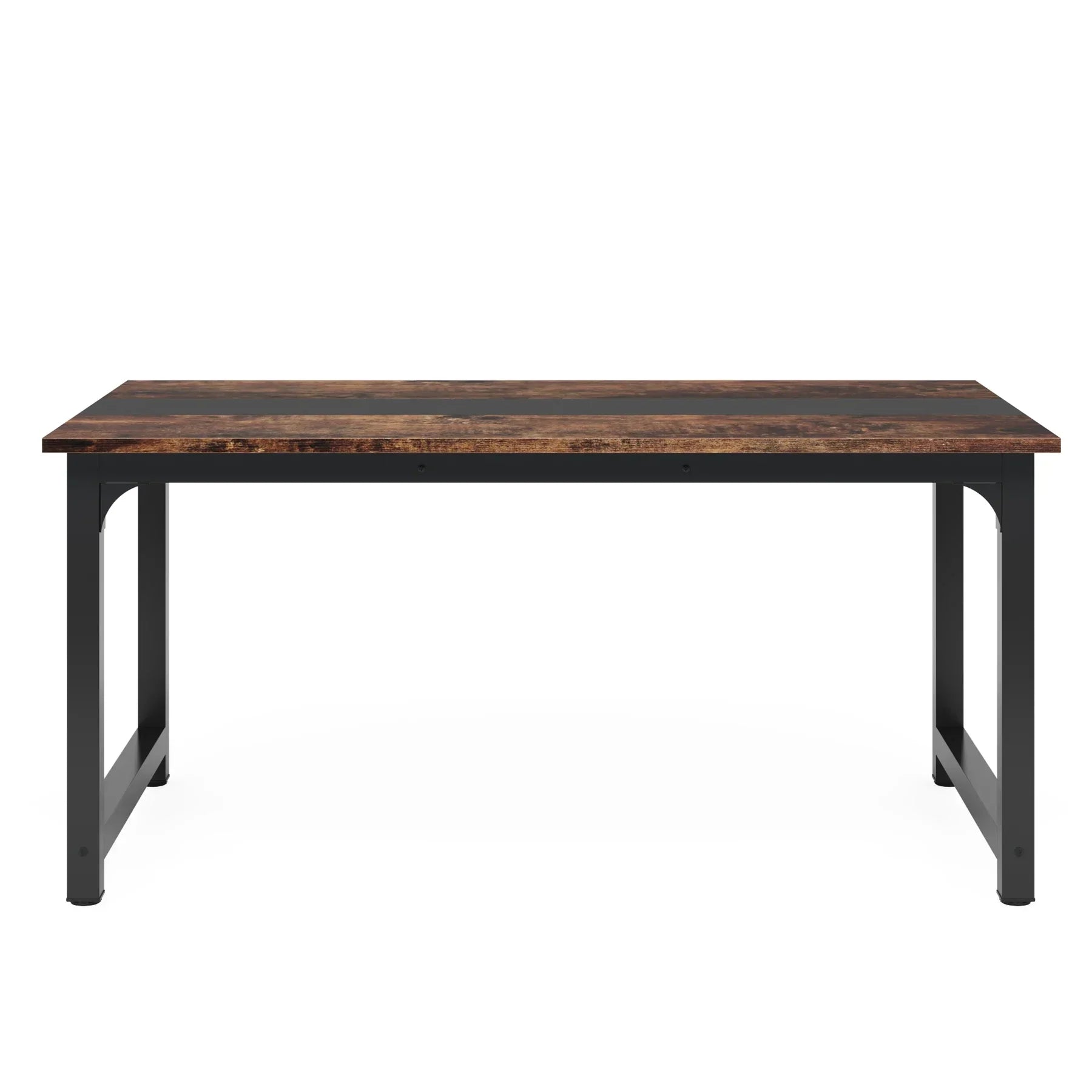 63"x31.5" Dining Table, Industrial Kitchen Table for 6-8 Person