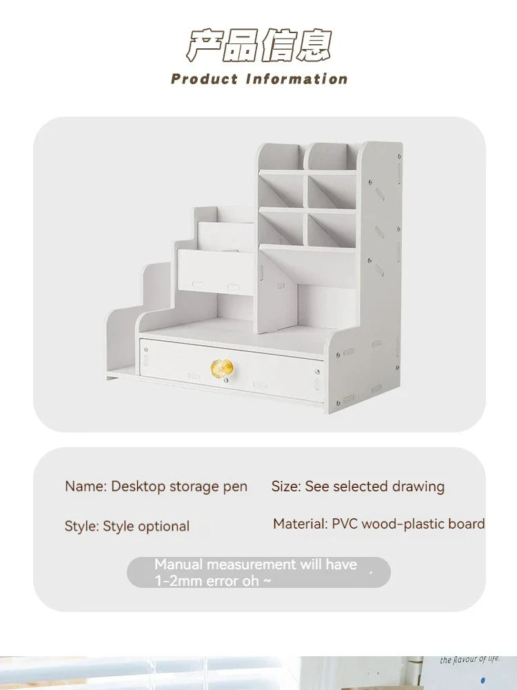 Wooden Desk Organizers Shelves
