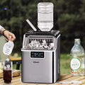 Ice Maker Machine Countertop, 26 lbs in 24 Hours, 9 Cubes Ready in 6 Mins, Portable