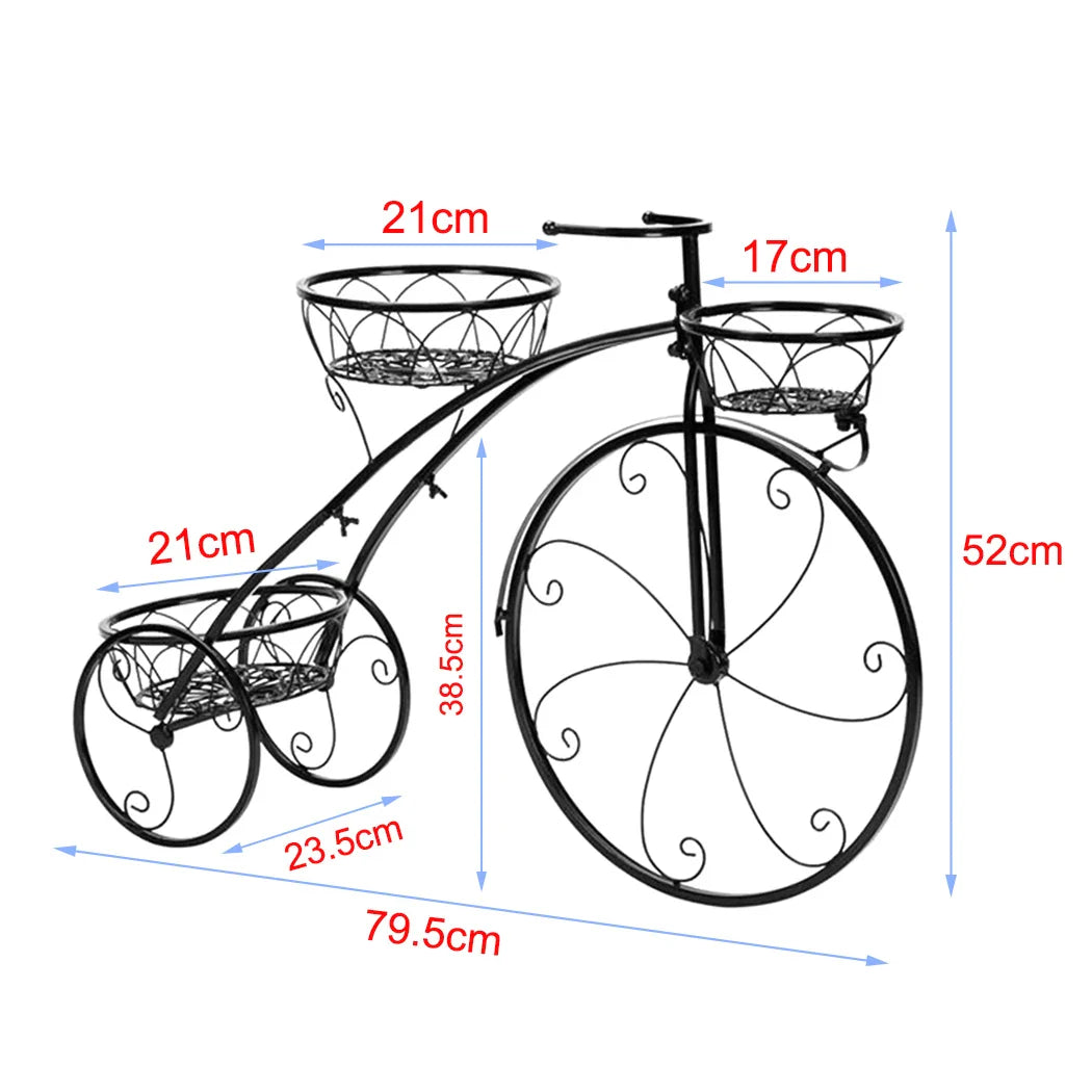 3-Tier Bicycle Planter