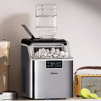 Ice Maker Machine Countertop, 26 lbs in 24 Hours, 9 Cubes Ready in 6 Mins, Portable