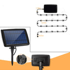 Solar String Lights Kit, LED Filament Bulbs 7.6m