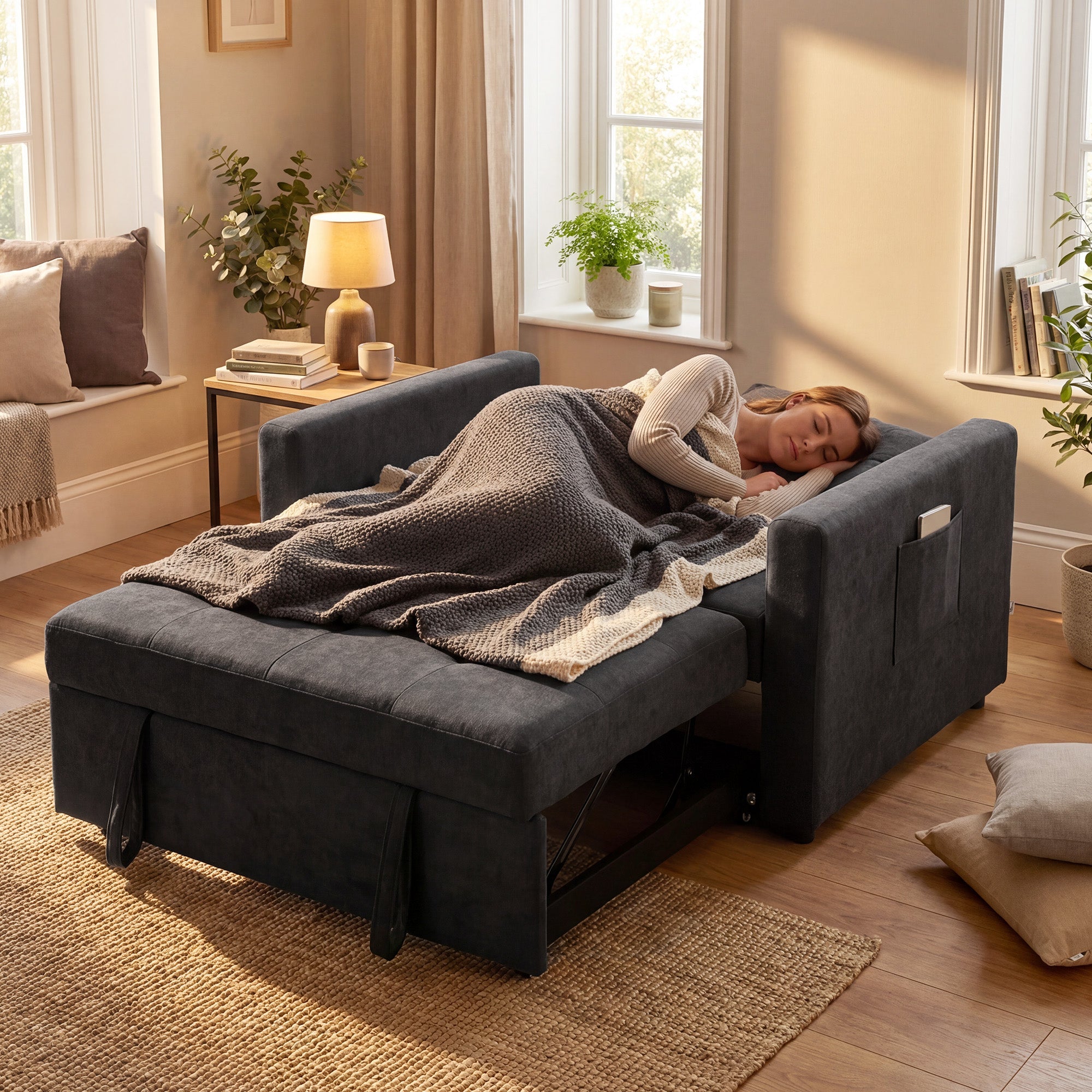 Loveseat Sofa Bed, Convertible