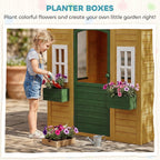 Outdoor Wooden Wendy House, Playhouse