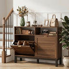 Narrow Shoe Storage Top for Entryway Hallway