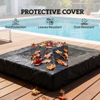 Rattan Adjustable Sun Loungers Set of 2 with Side Table, Recliner Sunbeds