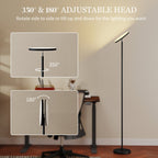 Tall Dimmable Standing Lamp with Remote & Touch Control