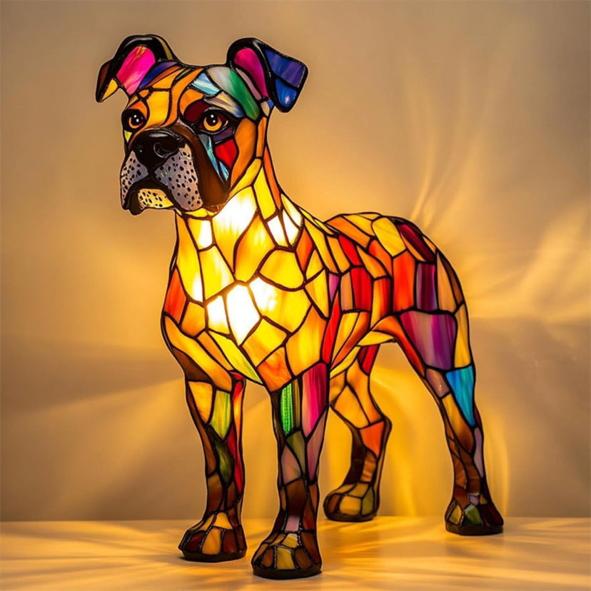 Animal Statue LED Small Night Lamp Art