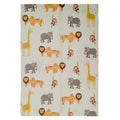 Safari Animal Print Rug - Non Slip Soft Durable