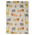 Safari Animal Print Rug - Non Slip Soft Durable