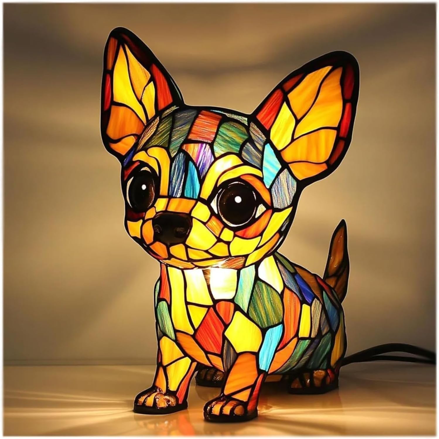 Animal Statue LED Small Night Lamp Art