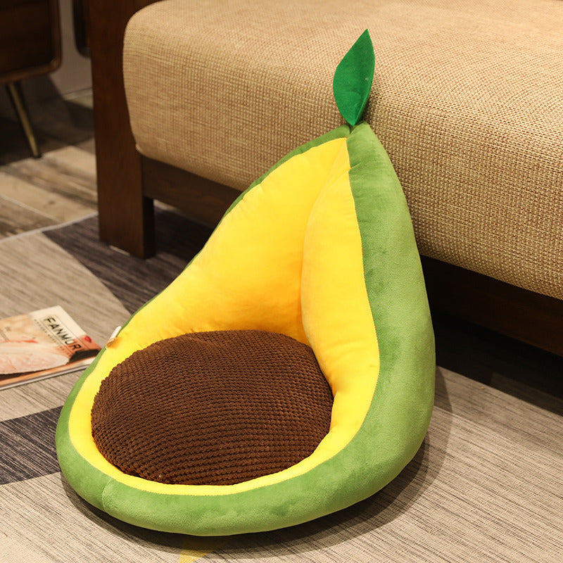 Kawaii Plush Fruit Soft Stuffed Cactus Avocado Carrot Pillow