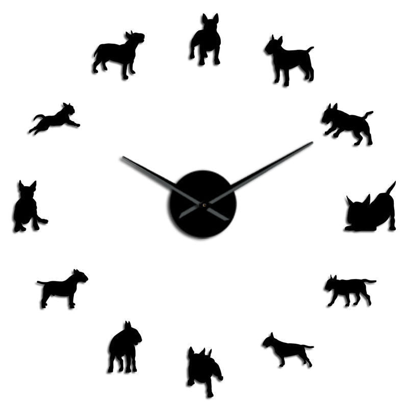 Luxury Acrylic Mirror Quartz Silent Large Wall Clock