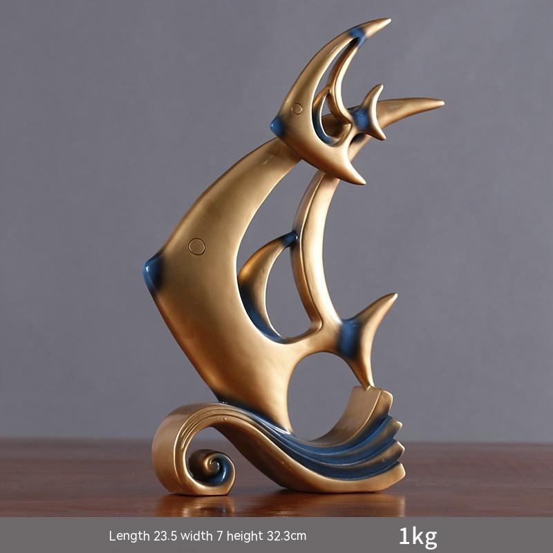 Home Creative Living Room Decorations - Fish