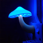 Mushroom LED Lamp, Warm Light, Sensor, EU US Plug