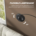 Arc Floor Lamp, Modern Adjustable Standing