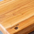 Large Live Edge English Oak Chopping Board