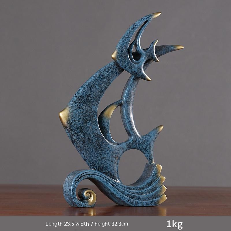 Home Creative Living Room Decorations - Fish