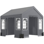 3 x 3 m Party Tent with Removable Sidewalls, 4 Zipped Doors | UV30+