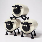 Trio Sheep Funny Toilet Roll Holder