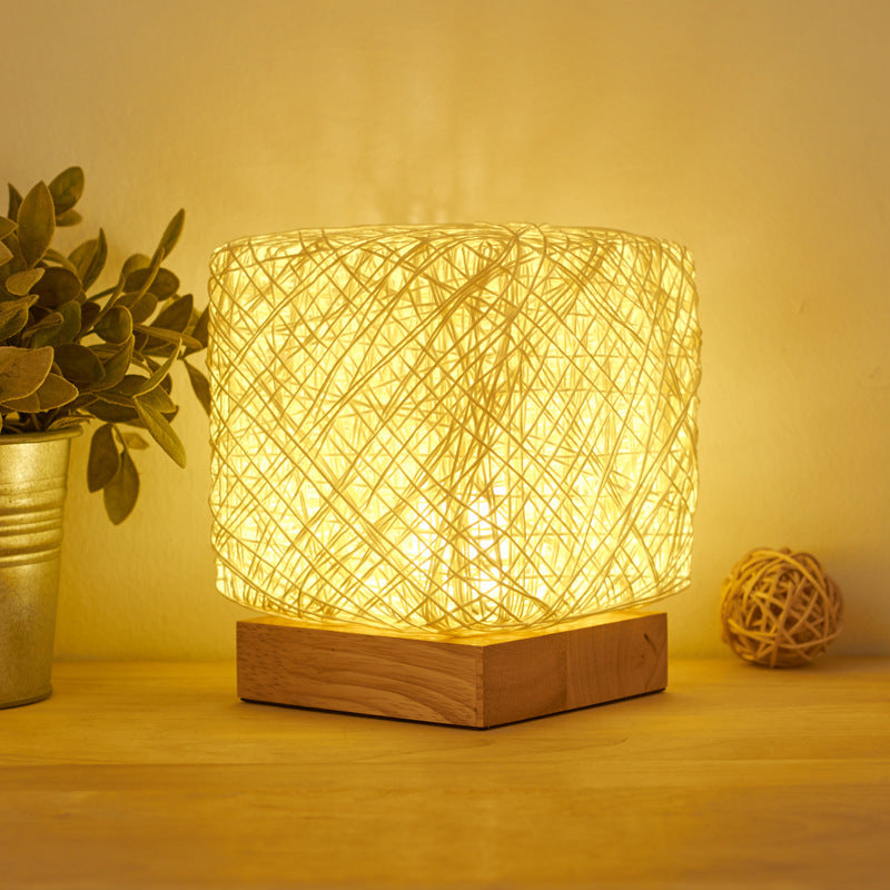 Hand-Knit Dimmable Square LED Lights