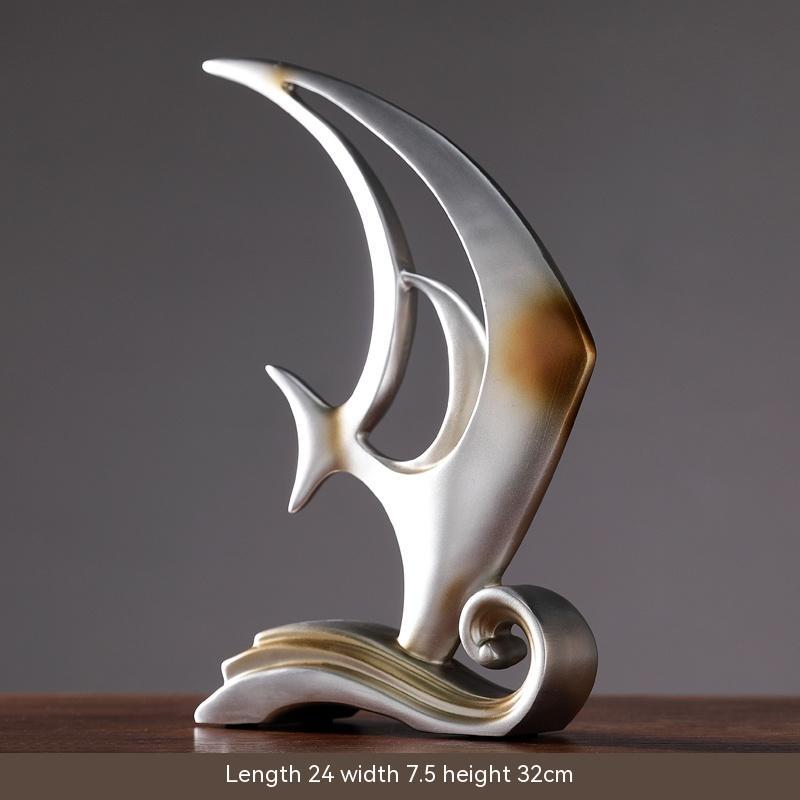 Home Creative Living Room Decorations - Fish