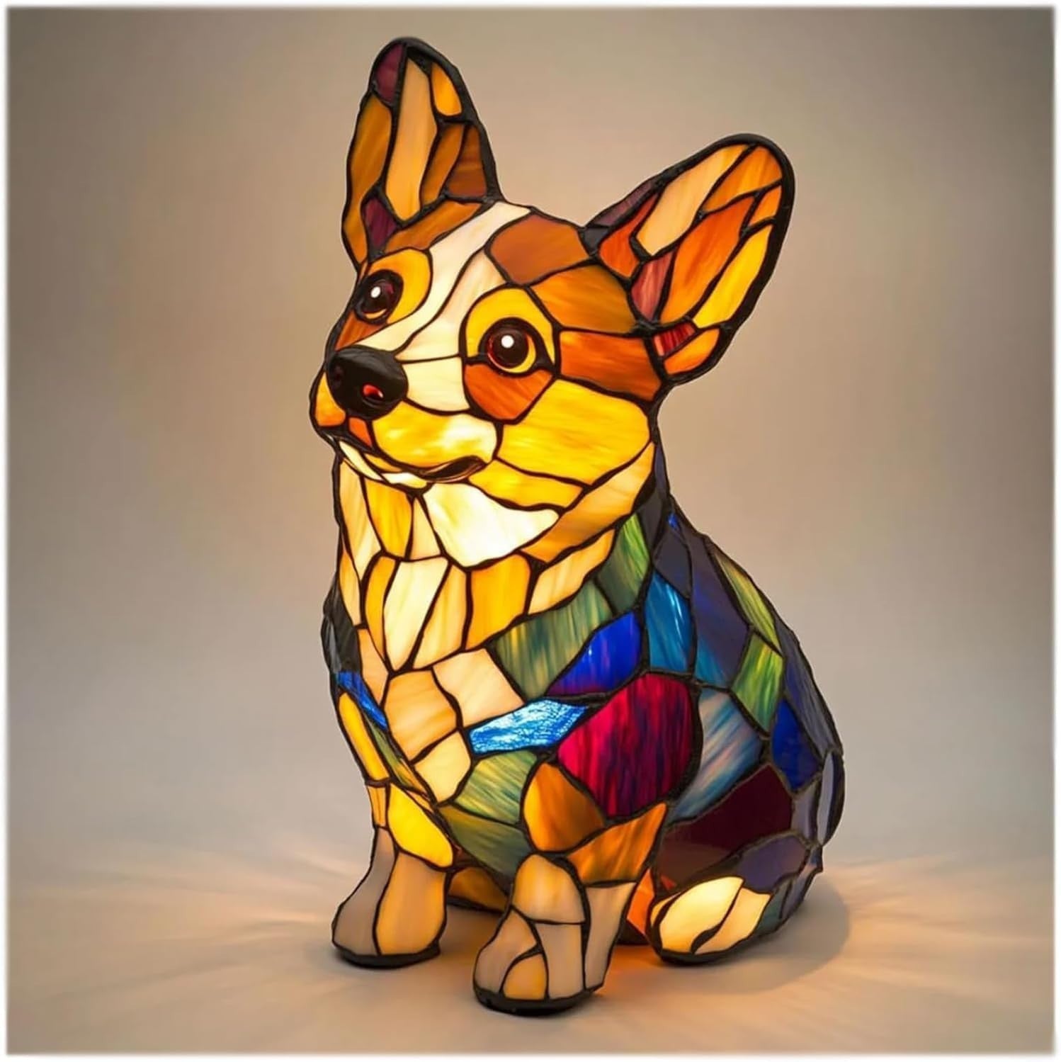 Animal Statue LED Small Night Lamp Art