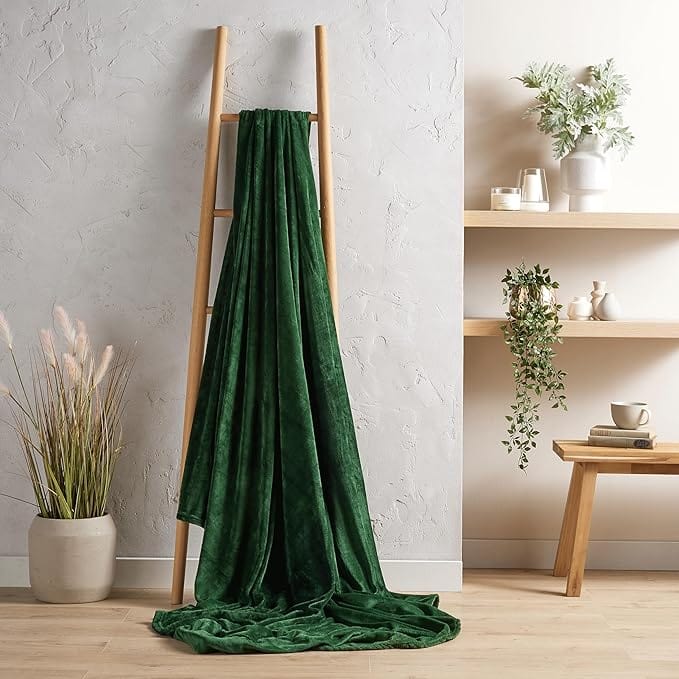 Ultra Soft Fleece Throw Blanket Lightweight - All Season