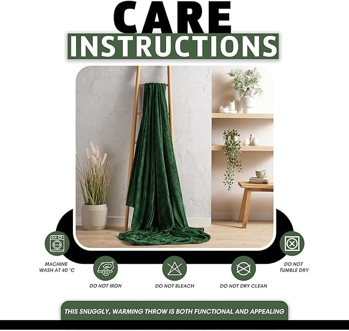 Ultra Soft Fleece Throw Blanket Lightweight - All Season