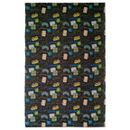 Gamer Print Non-Slip Soft Durable Floor Rug, Easy-Clean