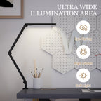 Adjustable Dimmable LED Desk Lamp with 2 Colour Modes & 5 Brightness Levels