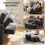 Loveseat Sofa Bed, Convertible