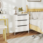 Chest of Drawers, Dresser with 3 Fabric Drawers
