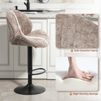 Adjustable Bar Stools for Kitchen Island - Set of 2